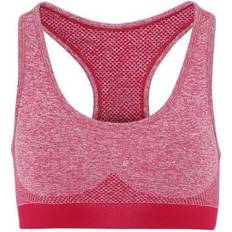 Fitness & Gym - Red Underwear Tridri Seamless 3D Fit Multi Sport Sculpt Bra - Burgundy