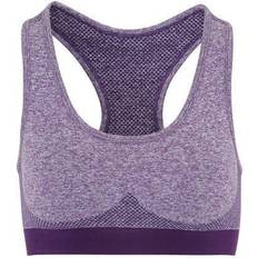 Tridri Seamless 3D Fit Multi Sport Sculpt Bra - Purple