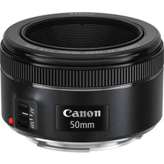 Black Camera Lenses Canon EF 50mm F1.8 STM