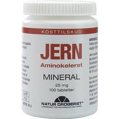 Natur Drogeriet Jern Aminokoleret Mineral 100 stk