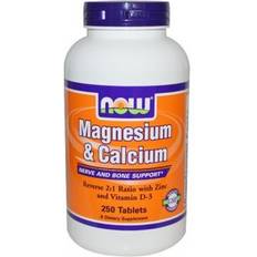 Now foods zinc Now Foods NOW Magnesium & Calcium 250 Tablets