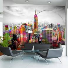 Tapeter Arkiio Canvastavle kunst Colors Of New York City II 200x140