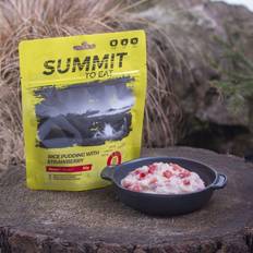 Aliments Lyophilisés Summit to Eat Rice Pudding With Strawberry