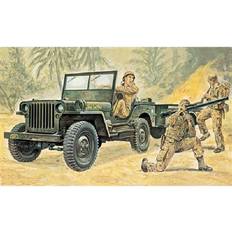 Italeri Willys MB Jeep with Trailer 0314