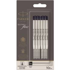 Parker QUINKflow kuglepen refiller Medium tip Sort 10 Stk