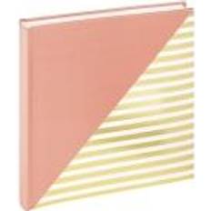 Fotoalbum på tilbud Walther Design Unite salmon pink 26x25 50 white pages FA237R