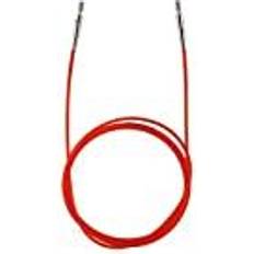 Knitpro Brei- en Haakbenodigdheden Knitpro KP10635 Color Coded Cable, Plastic, Red, 100 cm