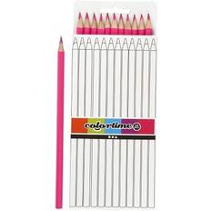 Colortime Colouring Pencils Pinkki 12pcs