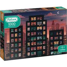 Falcon Pussel Falcon Life in Lockdown 1000 Pieces