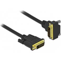 DeLock Angled Dual Link DVI-DVI 1m