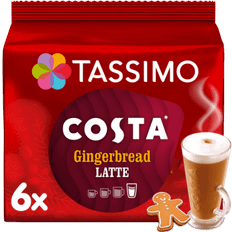 Tassimo Food & Drinks Tassimo Costa Gingerbread Latte 203.4g 6pcs