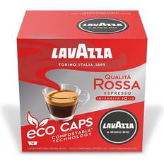 Fruit K-cups & Coffee Pods Lavazza Qualita Rossa Eco Coffee Capsules 120g 16pcs