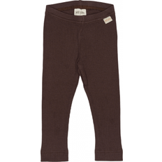 Petit Piao Rib Modal Leggings - Coffee