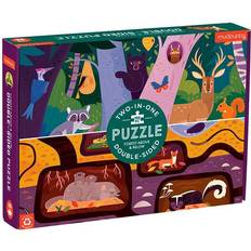 Mudpuppy Forest Above & Below Double-Sided Puzzle 100 Pieces