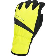 Yellow Clothing Sealskinz Waterproof All Weather Cycle Gloves Men - Neon Yellow/Black