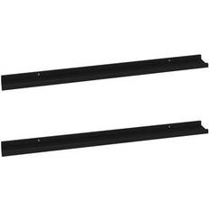 vidaXL - Wall Shelf 100cm 2pcs