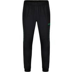 Unisex Hosen JAKO Challenge Polyester Trousers Unisex - Black/Sport Green