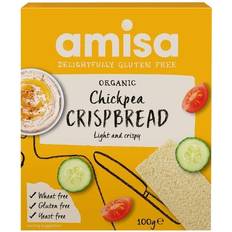 Amisa Organic Gluten Free Chickpea Crispbread 100g