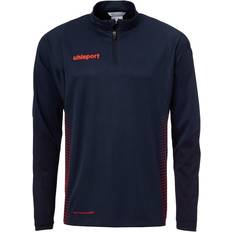 Uhlsport Score 1/4 Zip Top Unisex - Navy/Fluo Red