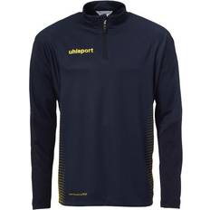 Uhlsport Score 1/4 Zip Top Unisex - Navy/Fluo Yellow