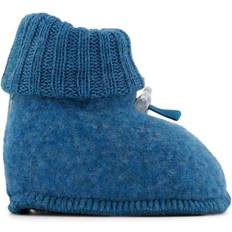 Baby Booties Joha Merino Booties - Peacock Melange