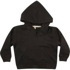 18-24M Sudaderas con capucha Larkwood Baby's Hooded Sweatshirt - Black