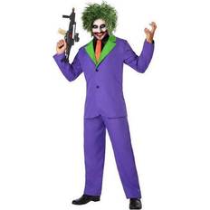 Th3 Party Joker Male Clown Adults Costume