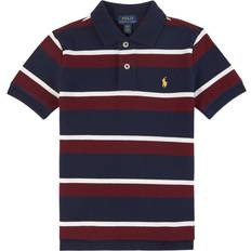 Ralph Lauren Striped Polo Shirt - Navy