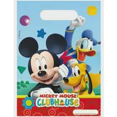 Papier Papiers cadeaux Vegaoo Unique Party Amscan Playful Mickey Party Bags Party Accessory