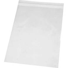 Lahjakassit Creativ Company Clear Flat Self-Adhesive Bags 18 x 25.3 cm 200 pcs