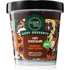 Body shop scrub Organic Shop Body Desserts Hot Chocolate Warming Body Scrub 450ml