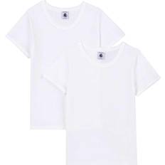 Boy's S/S T-shirt 2-pak - White (A01FU-00)