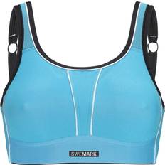 Dam - Fitness & Gymträning - Turkosa Kläder Swegmark Movement Sports Bra - Turquoise