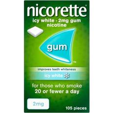 Nicorette Icy White 2mg 105pcs Chewing Gum