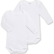 Babies L/S Bodysuit 2-Pack - White (A01T3-00)