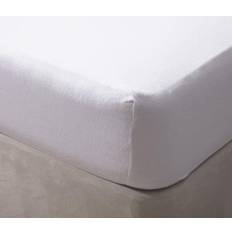 Belledorm Jersey Cot Bed Sheet White (140x70cm)