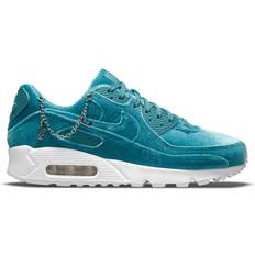 Dame - Nike Air Max 90 Sneakers NIKE Air Max 90 Premium W - Ash Green/Metallic Silver