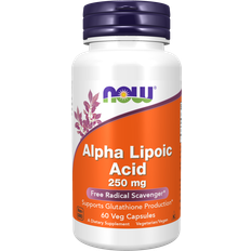 Vitamin C Amino Acids NOW Alpha Lipoic Acid 250mg 60 pcs