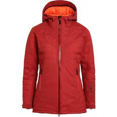 Nordisk Women's Tora Hardshell Down Jacket - Red Dahlia