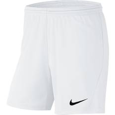 Fitness & Gym - White Trousers & Shorts Nike Park III Knit Shorts Women - White/Black