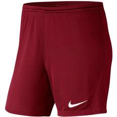 Fitness & Gym - Red Shorts Nike Park III Knit Shorts Women - Team Red/White