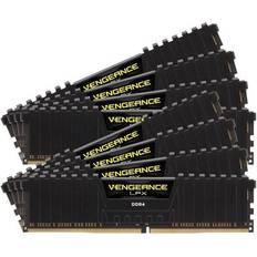 128 GB - 16 GB - DDR4 RAM Memory Corsair Vengeance LPX Black DDR4 3200MHz 8x16GB (CMK128GX4M8E3200C16)