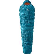 Deuter Exosphere -10° SL Sleeping Bag Women petrol/mango Left Zipper 2021 Synthetic Sleeping Bags