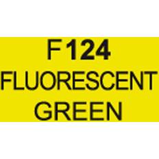 Touch Twin Brush Marker Fluorescent Green F124