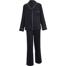 M - Nainen Pyjamat Bluebella Claudia Shirt and Trouser - Black