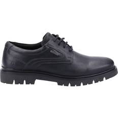 Espuma Oxford Hush Puppies Hombres Parker Cuero Oxford Zapatos - Marrón/Negro