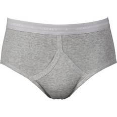 Jockey Classic Cotton Rib Y-Front Brief - Grey