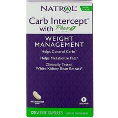 Natrol Carb Intercept with Phase 2, 120 vcaps