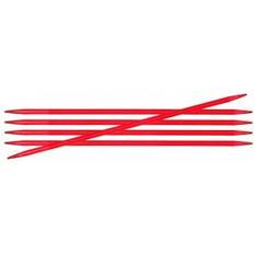 Knitpro Trendz Strømpepinde Akryl 15cm 3,50mm 5.9in US4 Red