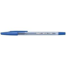 Pilot Penne a sfera Pilot BP-SF Refillable Ballpoint Pen Fine Point Crystal Plastic Body with Cap Blue Set of 12